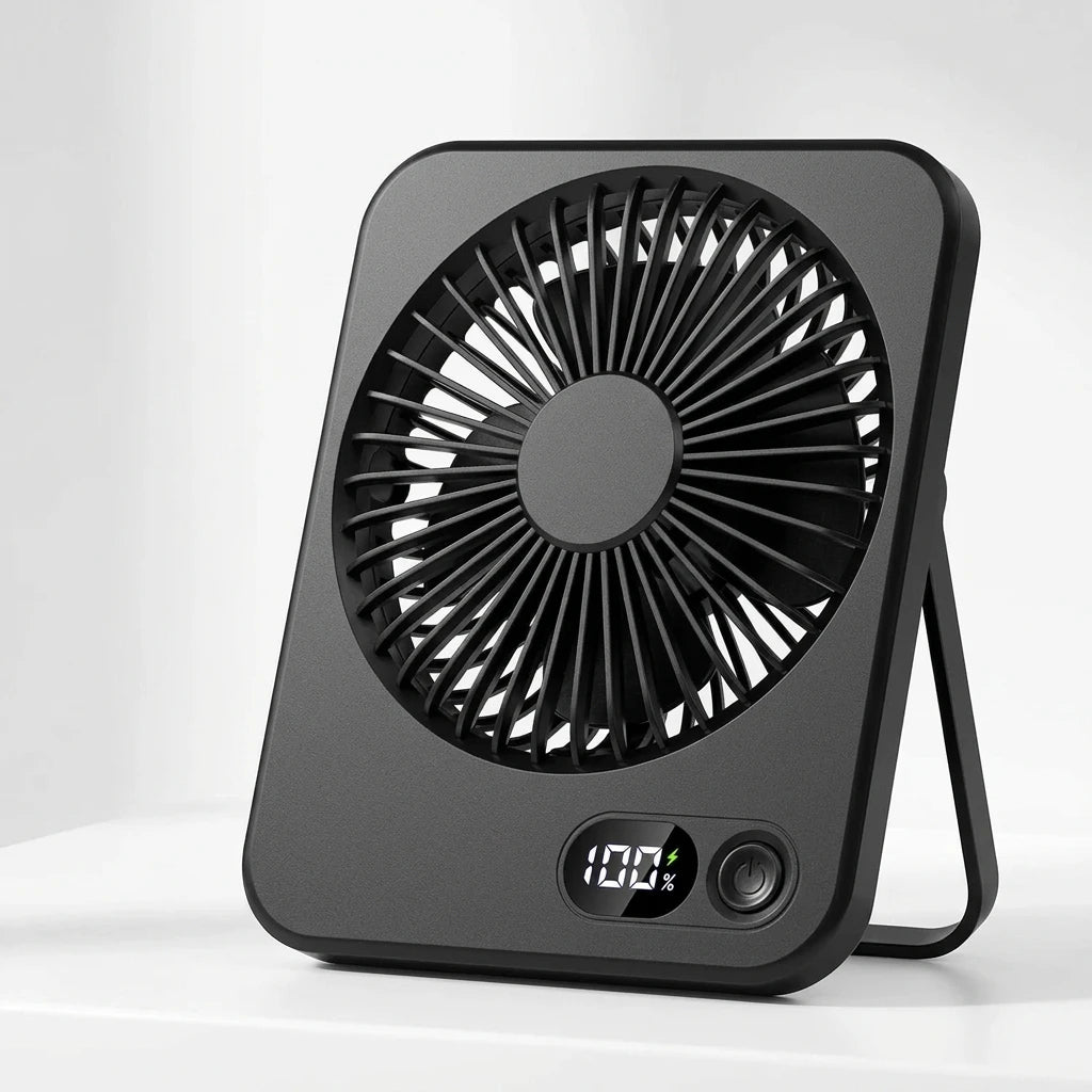 Ventilador Portátil Recargable | Mantente Fresco Donde Sea